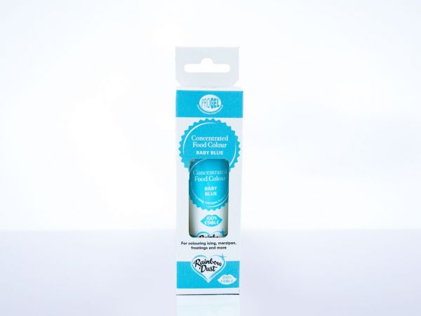 Gökkuşağı Tozu gıda boyası ProGel Bebek Mavisi 25gr