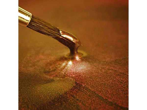 Rainbow Dust Metallic-Lebensmittelfarbe Dark Gold 25ml