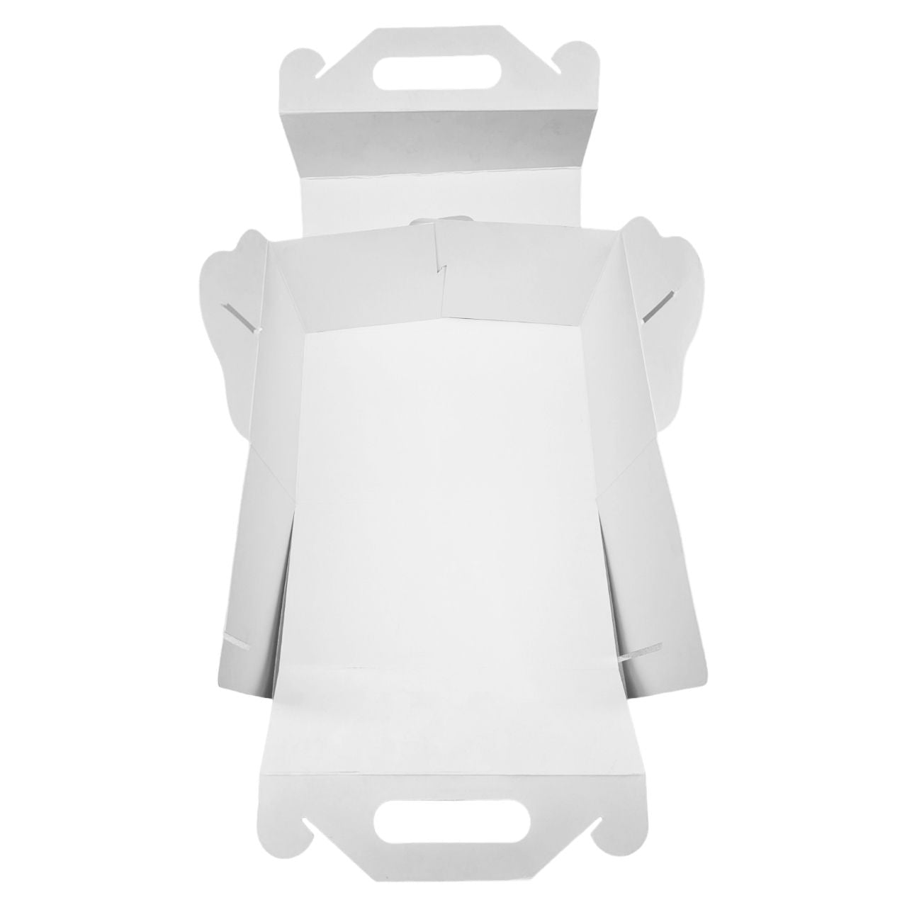 10 x Tortenkarton mit Handgriff - 15 x 10 x 9 cm - Packmania