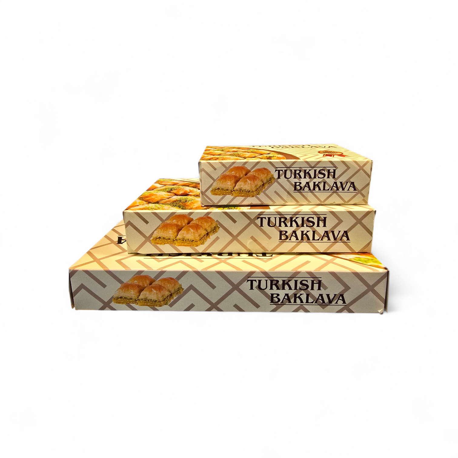 Baklava kartons wählbar Faltschachteln für 250g Baklava Kartons