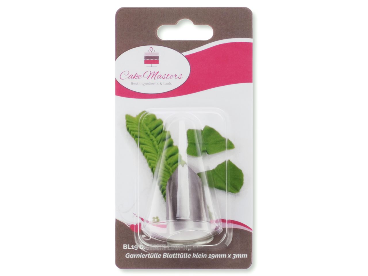 Cake-Masters Decorating Nozzle Leaf Nozzle Large 19mm x 3mm