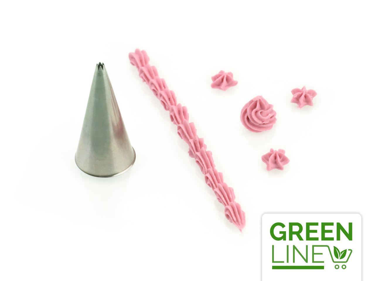 Cake-Masters Sterntülle 2mm GREENLINE