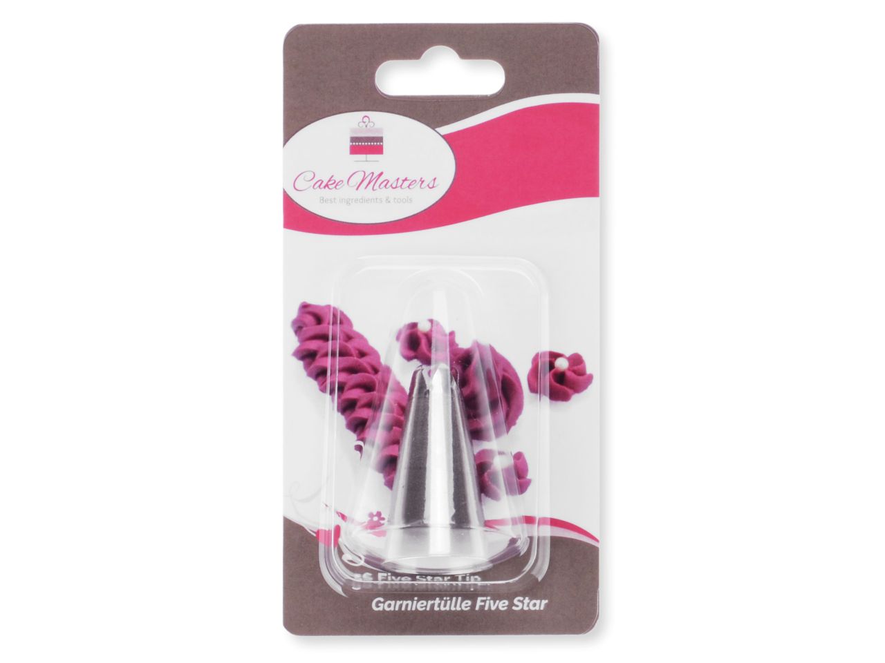 Cake-Masters garnishing nozzle Five Star