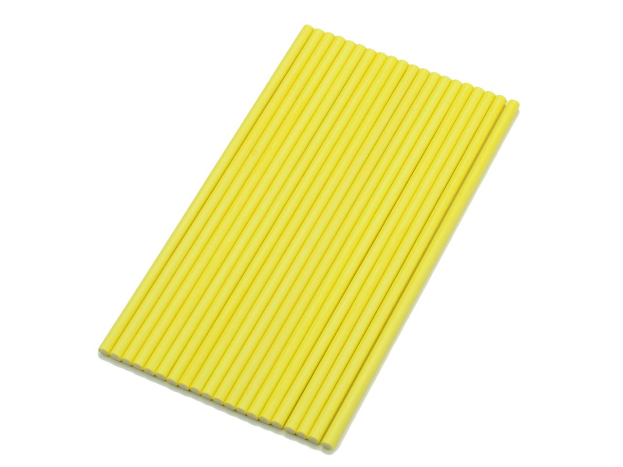 Cake-Masters Stiele für Lollis 20 Stück 15cm gelb