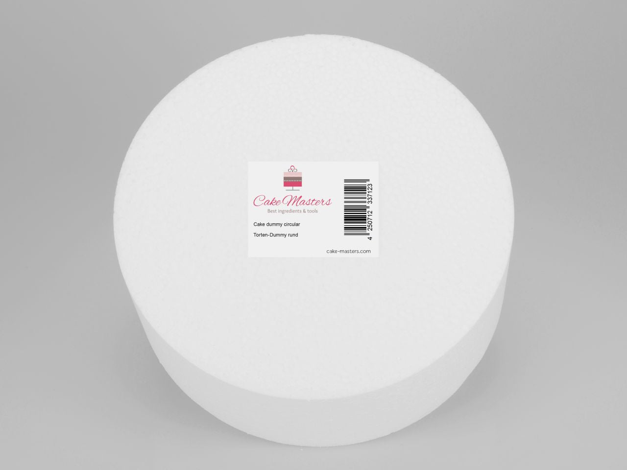 Cake-Masters Torten-Dummy rund 25cm, Höhe: 5cm