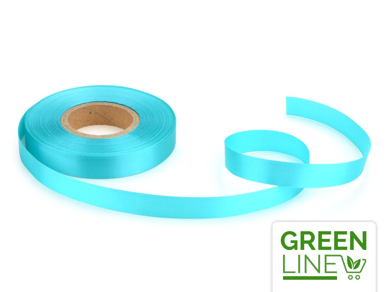 Cake-Masters Satinband türkis 14mm, 30 Meter GREENLINE