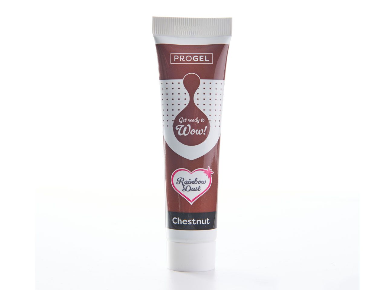 Rainbow Dust Lebensmittelfarbe ProGel Chestnut 25g