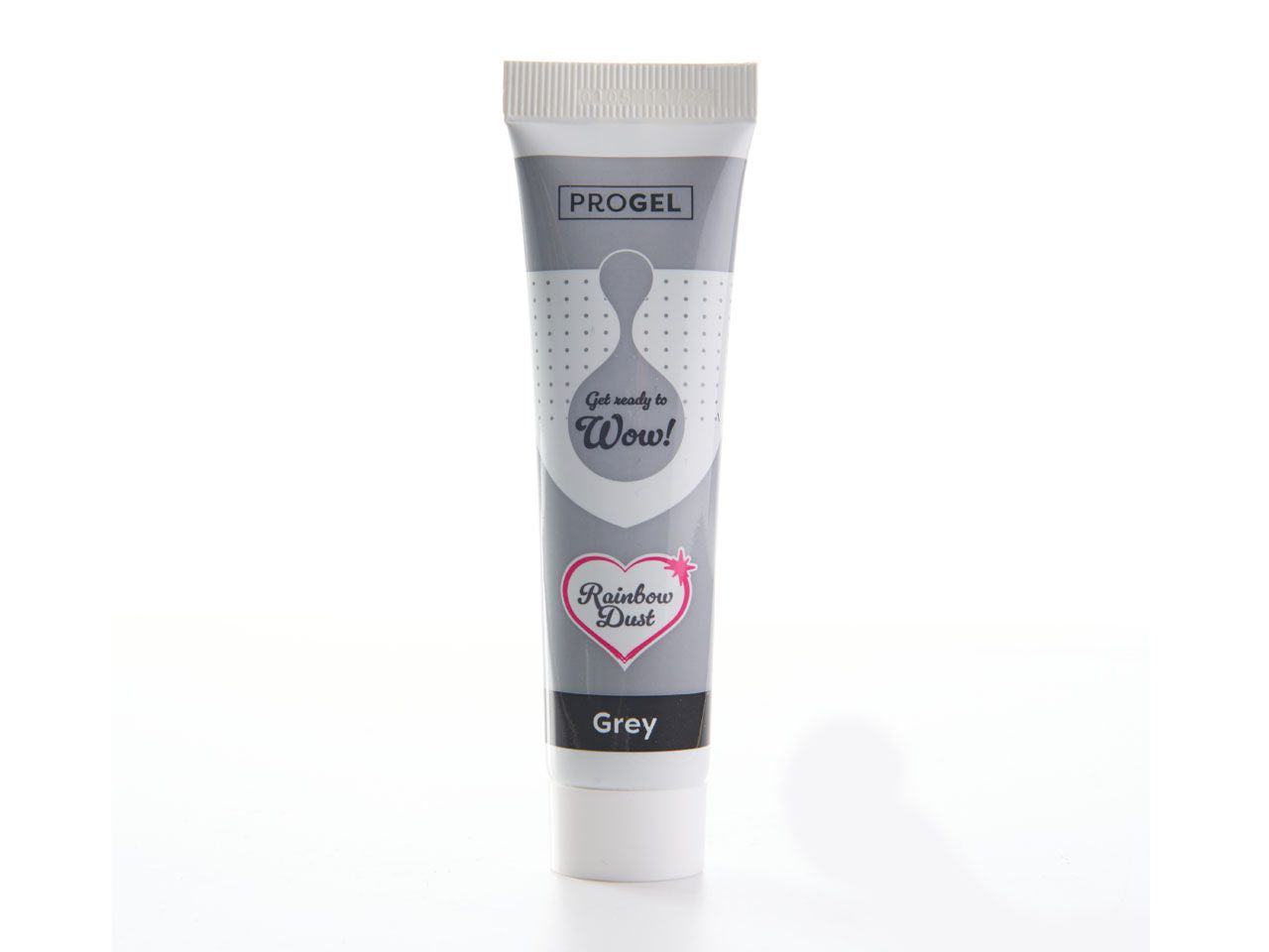 Rainbow Dust Lebensmittelfarbe ProGel Grey 25g