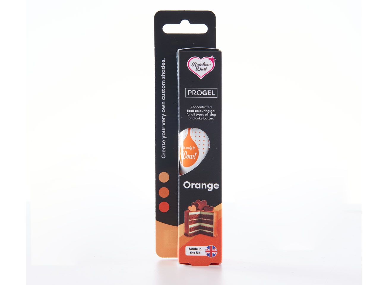Gökkuşağı Tozu gıda boyası ProGel Orange 25g