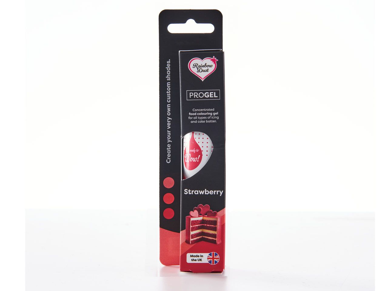Rainbow Dust Lebensmittelfarbe ProGel Strawberry 25g