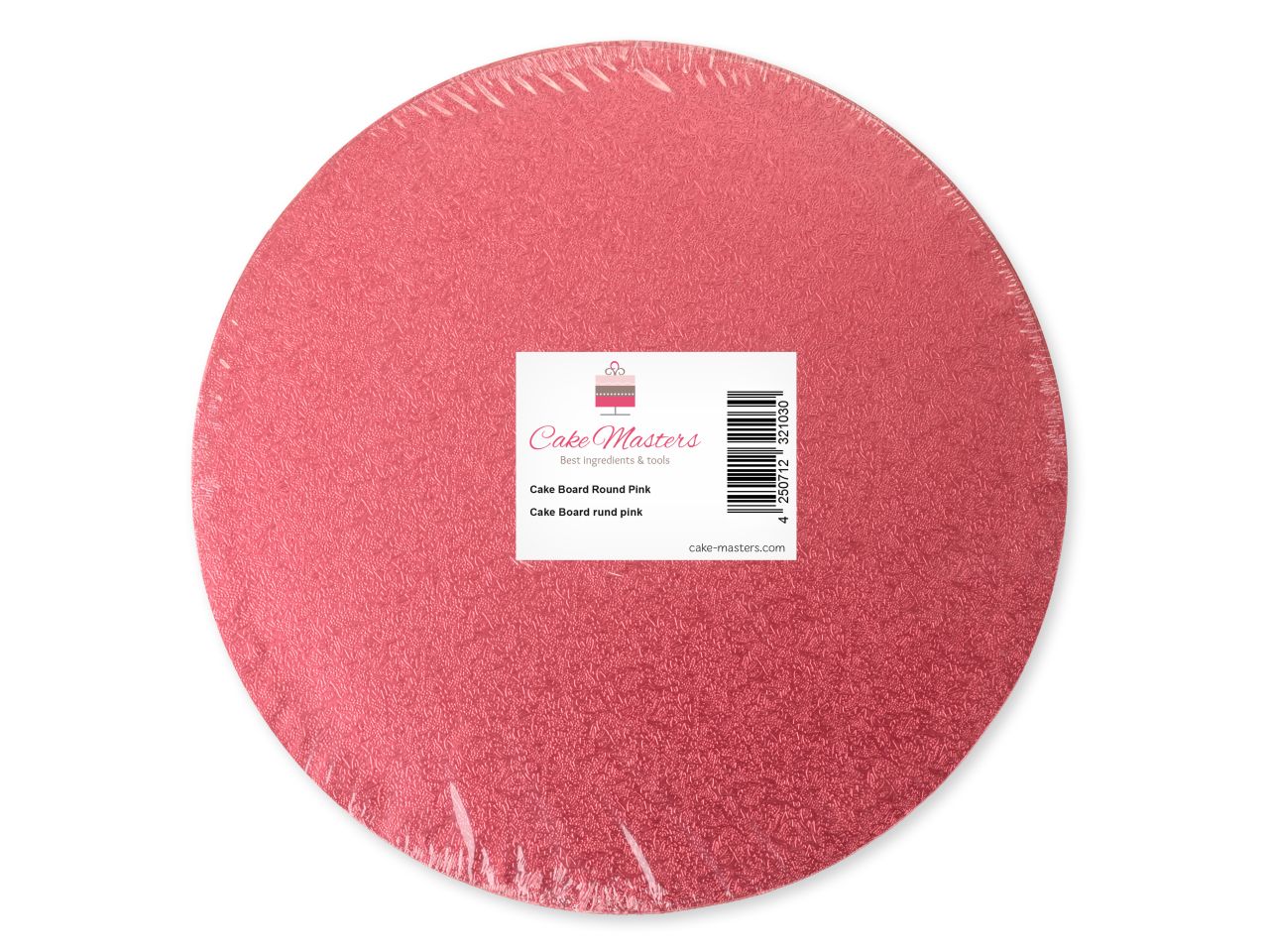Cake-Masters Cakeboard round 35cm pink