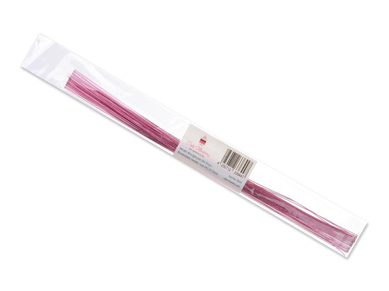 Cake-Masters Floral Wire Metallic Pink 20G 50 Pieces