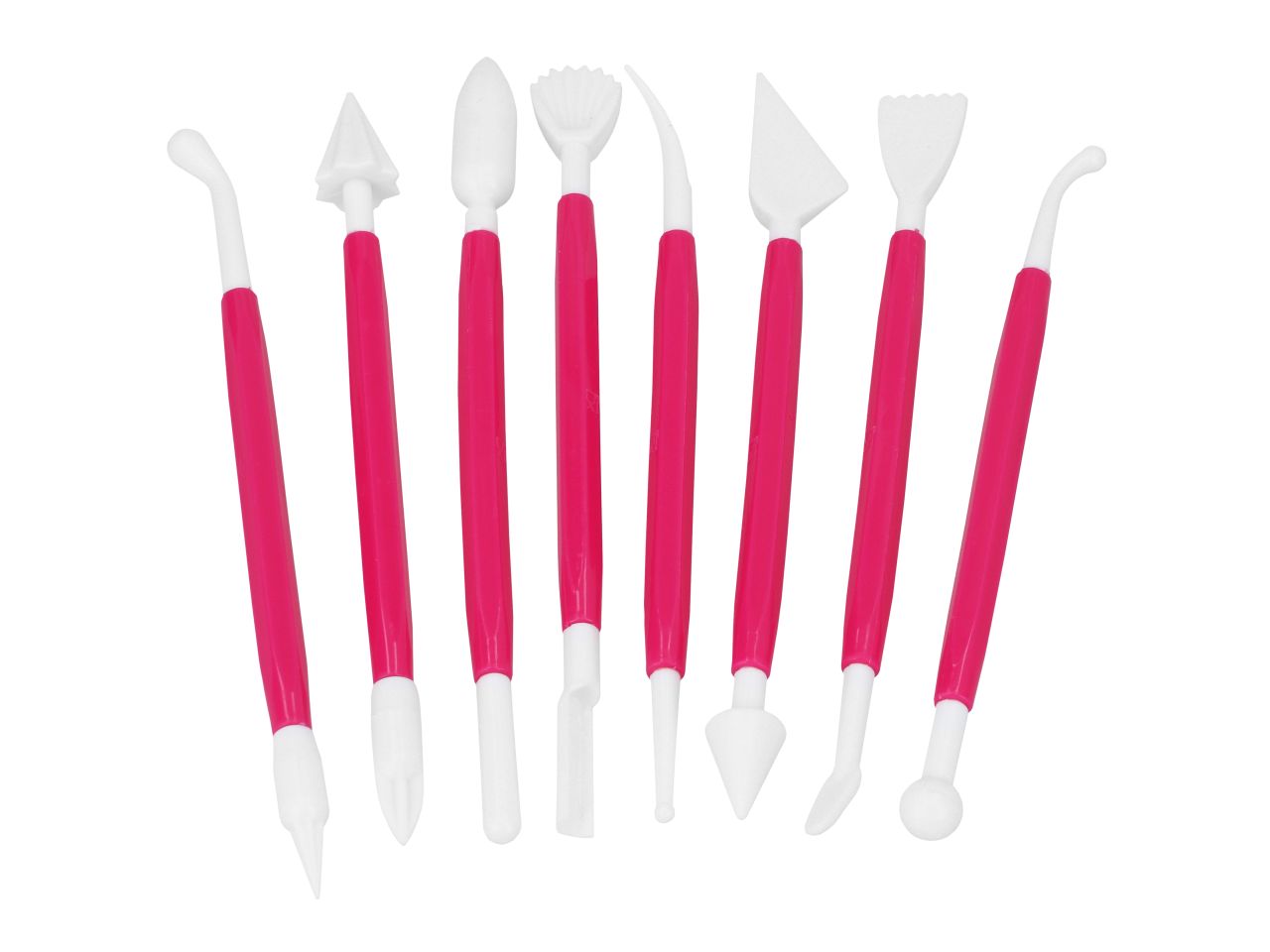 Cake-Masters modeling tool set 8 pieces.