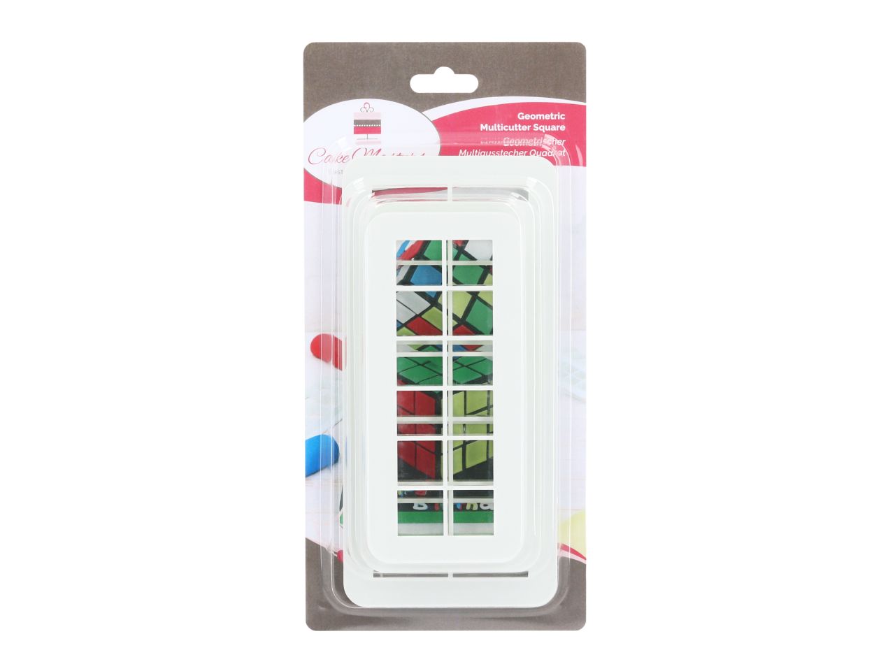 Cake-Masters Geometrischer Multiausstecher Quadrat 3er Set