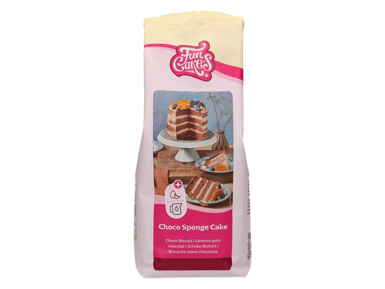 FunCakes Mix for Choco Sponge Cake 1 kg