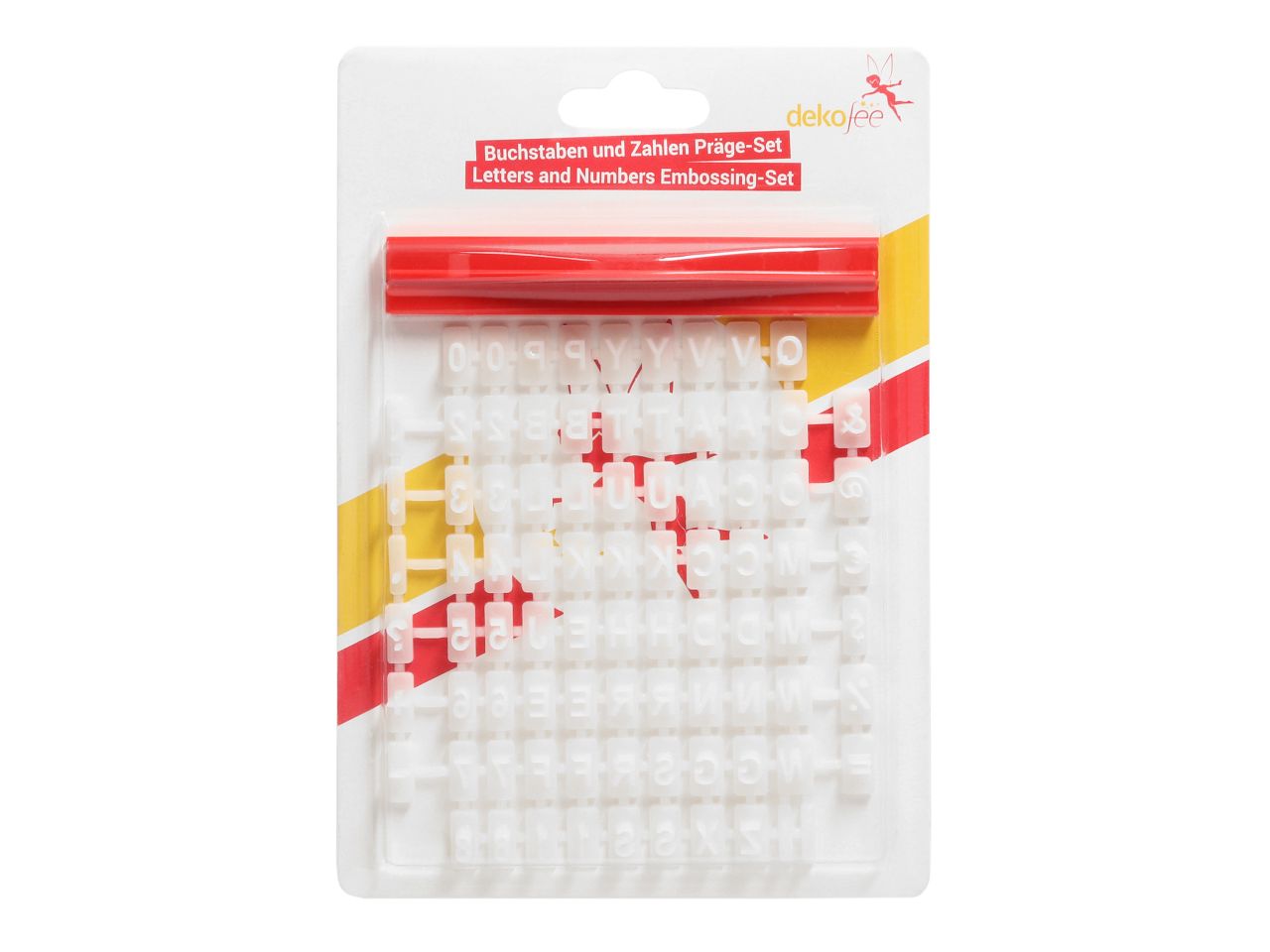 dekofee Buchstaben und Zahlen Präger normal