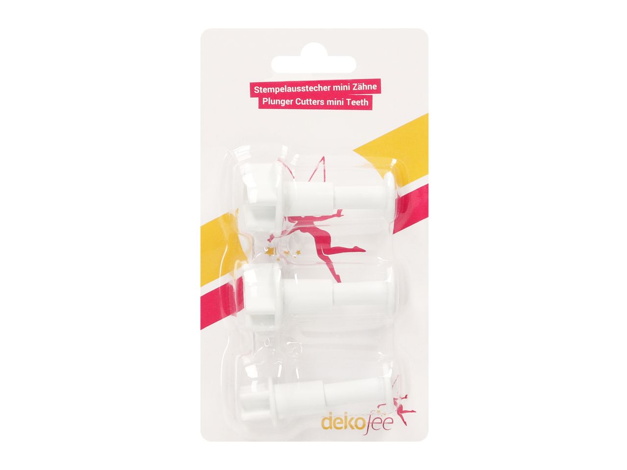dekofee Stempelausstecher mini Zähne