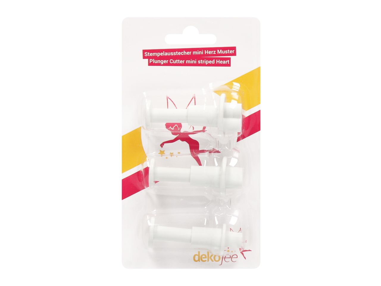 dekofee Stempelausstecher mini Herz Muster