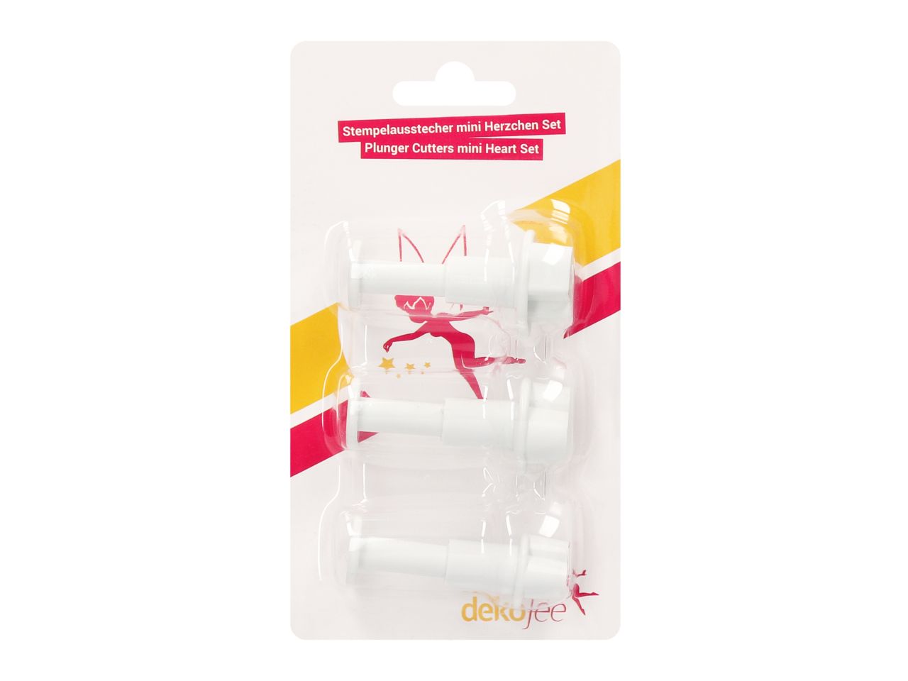 dekofee Stempelausstecher mini Herzchen Set