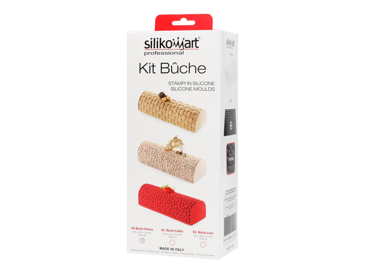 Silikomart Silikonform Kit Bûche Vienna