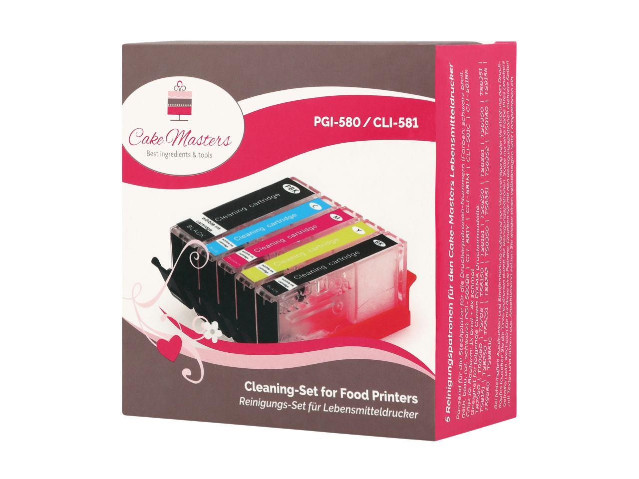 Cake-Masters Reinigungs-Set für Lebensmitteldrucker CLI581