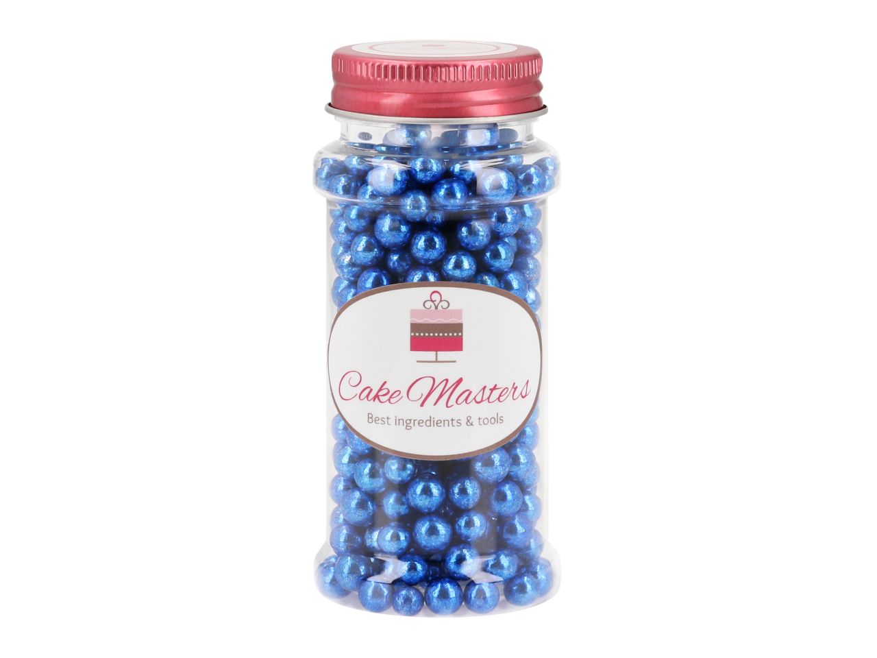 Cake-Masters Soft Sugar Pearls metallic dark blue 7mm 80g