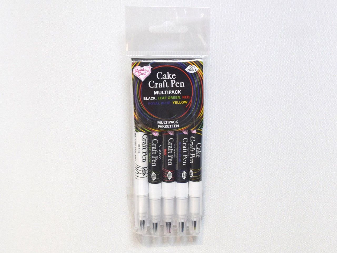 Rainbow Dust Coloured Pencil Double Ended x 5 Multipack
