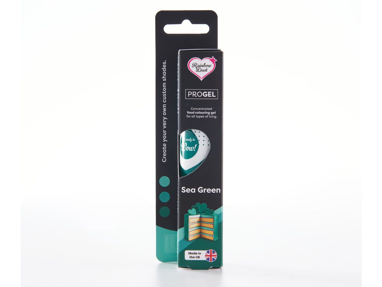 Rainbow Dust Food Coloring ProGel Sea Green 25g