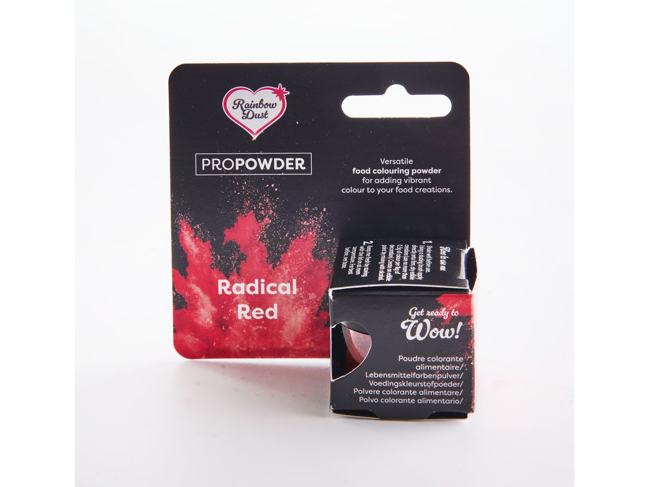 Rainbow Dust Puderfarbe Radical Red 2g