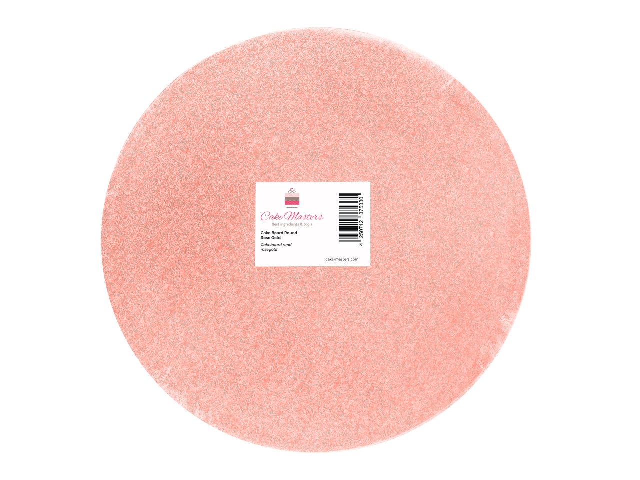 Cake-Masters Cakeboard yuvarlak 25cm pembe altın
