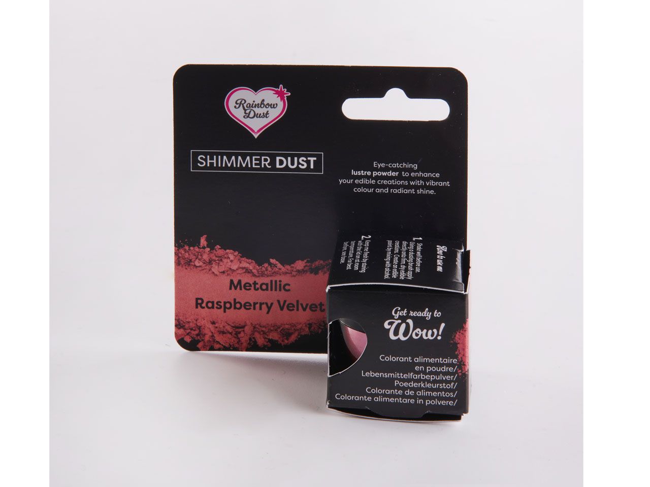 Rainbow Dust Puderfarbe Metallic Raspberry Velvet 3g