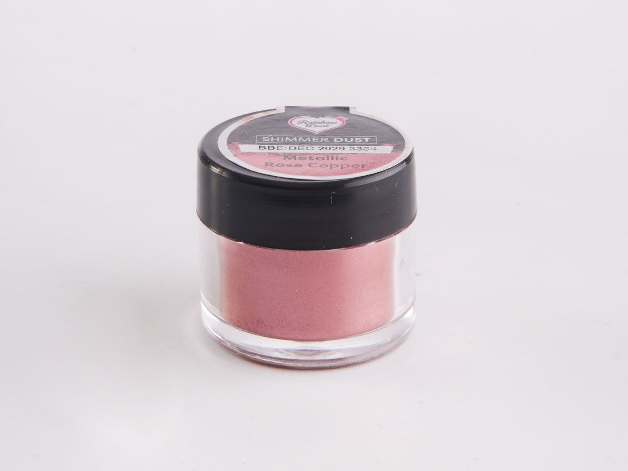 Rainbow Dust Puderfarbe Metallic Rose Copper 3g