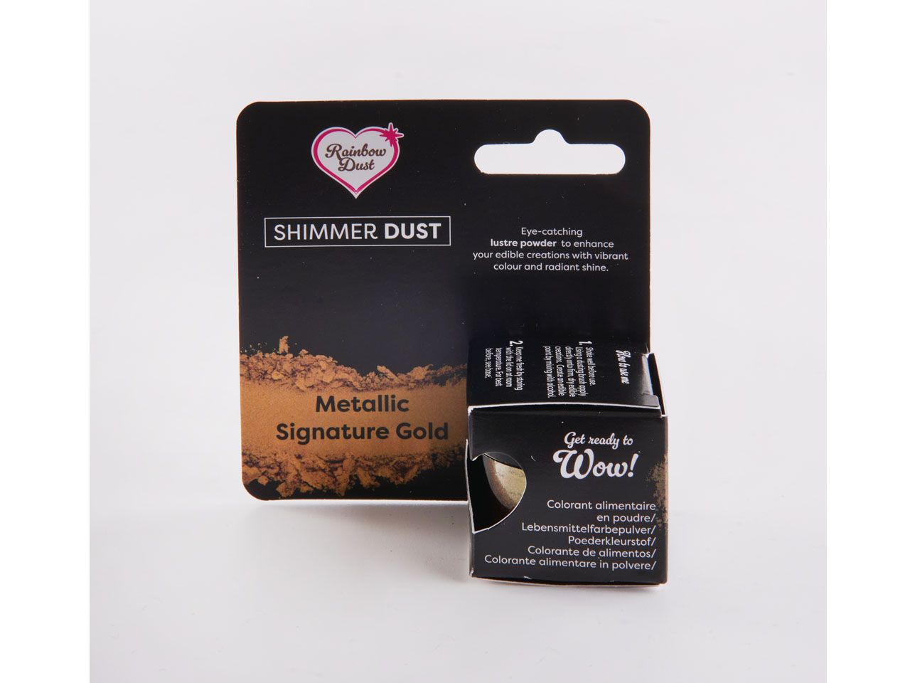 Gökkuşağı Tozu Toz Rengi Metalik İmza Altın 3g