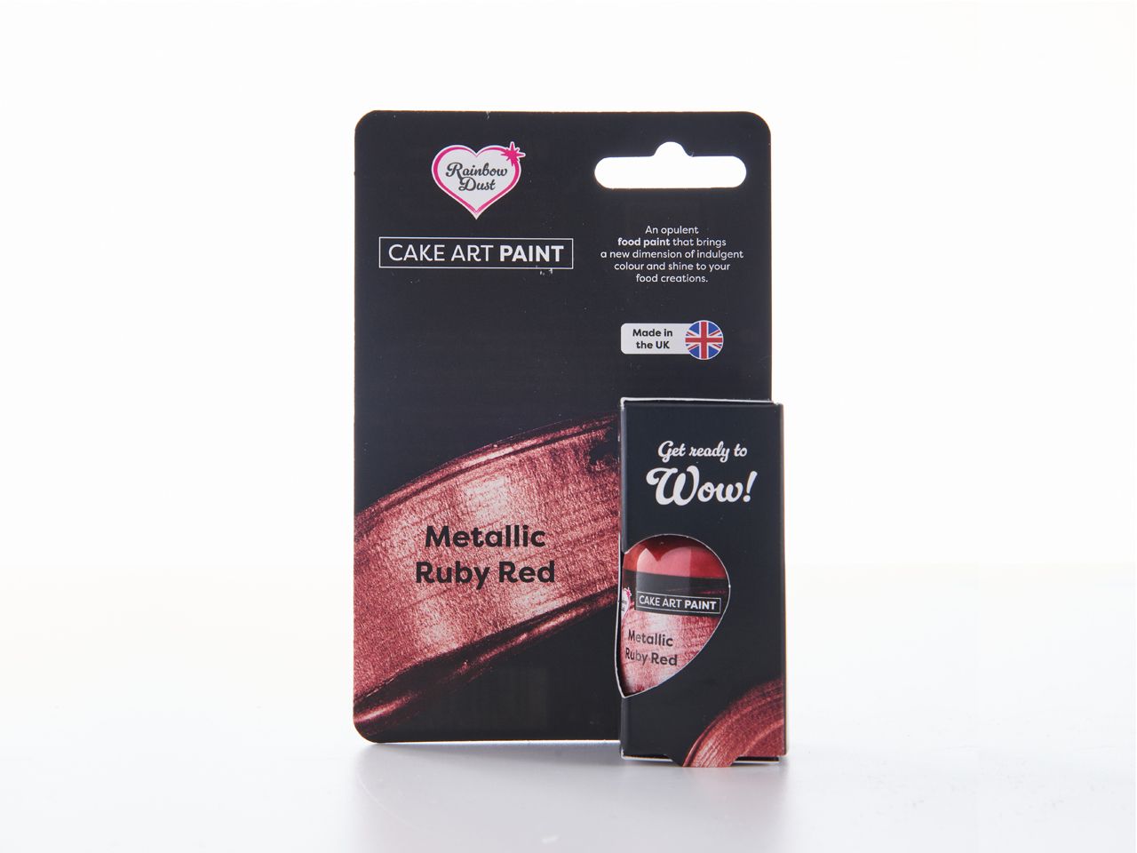 Rainbow Dust Metallic Food Coloring Ruby Red 25ml