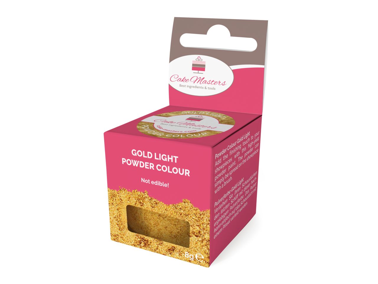 Cake-Masters Pulverfarbe gold light 8g