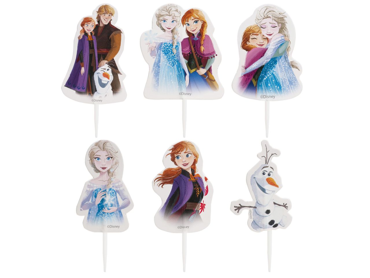 Dekora Cake Topper Disney Frozen 30 Stück