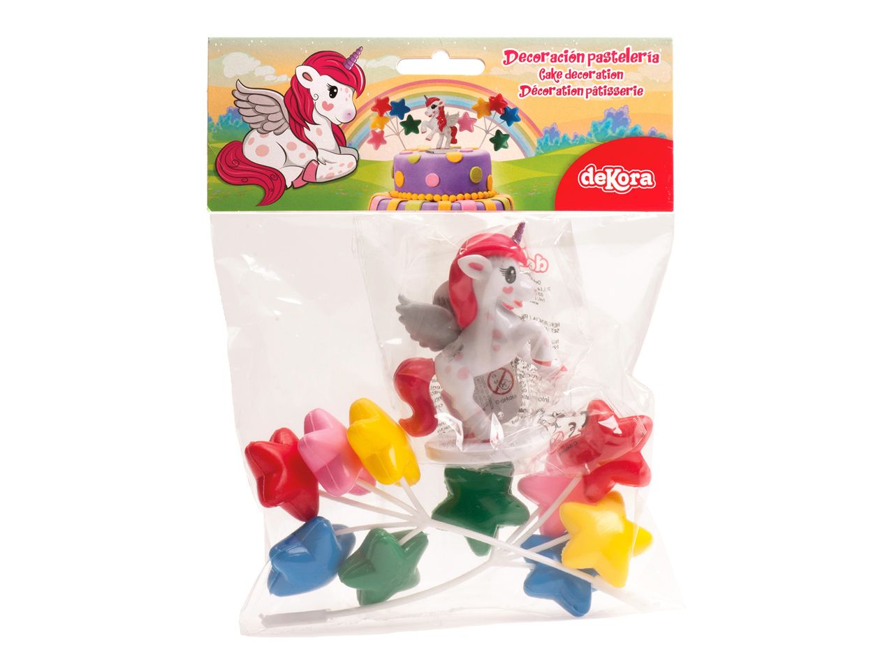 Dekora Dekorations-Kit Unicorn