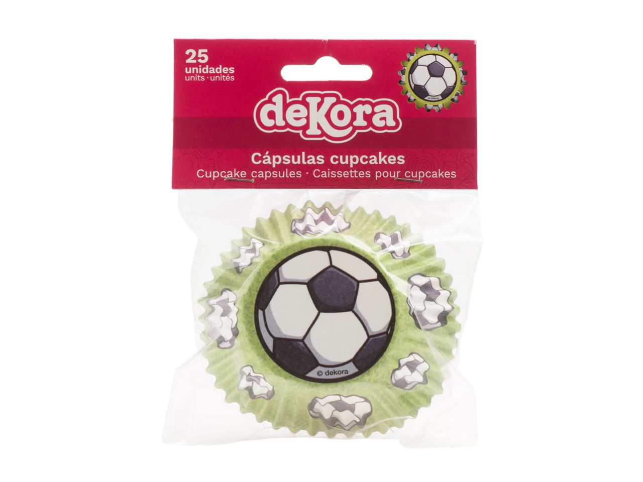 Dekora Football Backförmchen 25 Stück