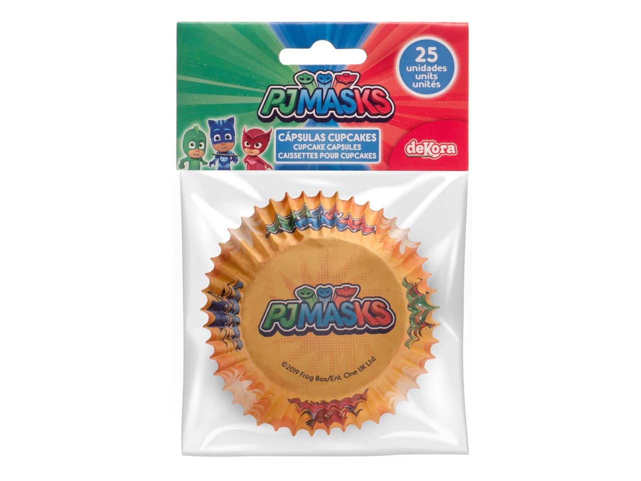 Dekora PJ Masks Backförmchen 25 Stück
