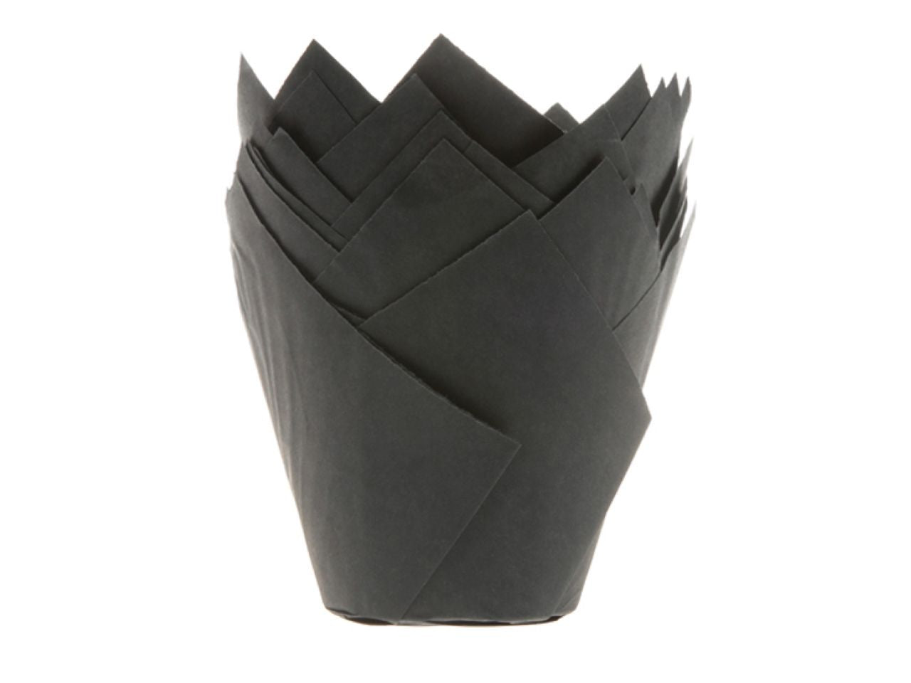 House of Marie Muffintulpen schwarz 36 Stück