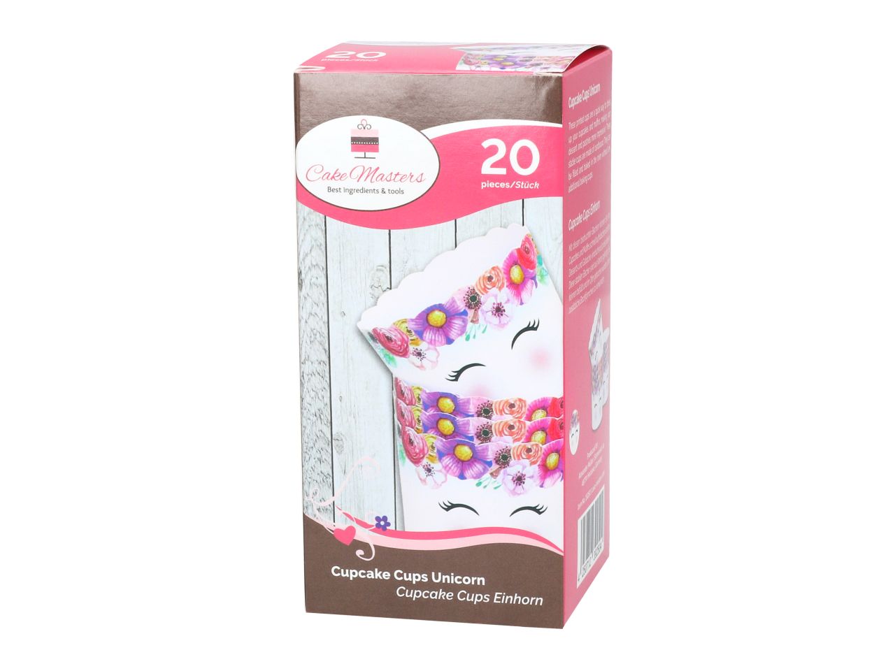 Cake-Masters Cupcake Becher Einhorn 20 Stück