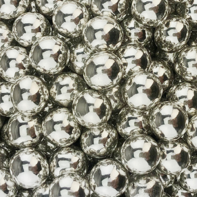 Chocoballs silver large 850g size approx. 9-10mm