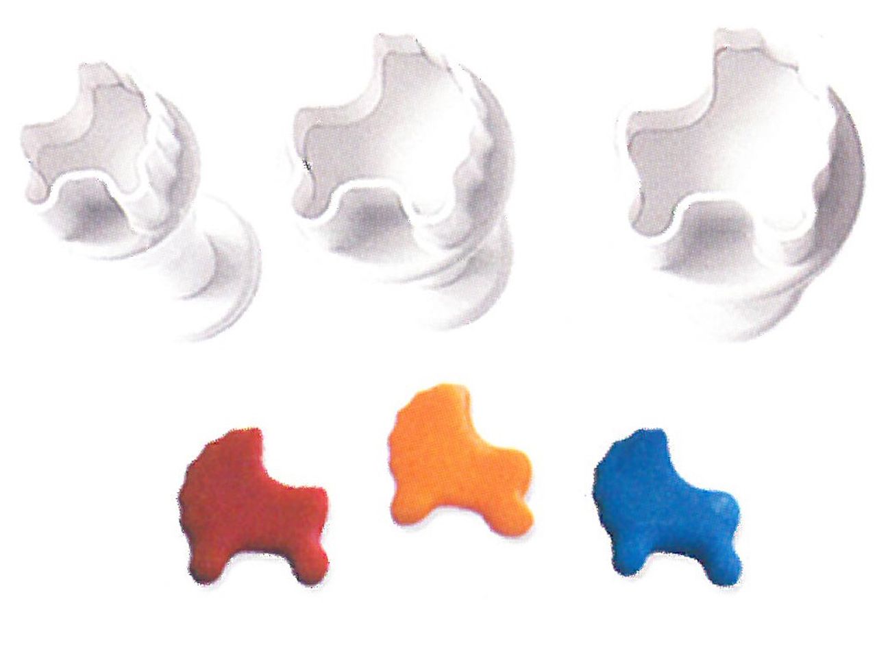 dekofee Stempelausstecher mini Kinderwagen