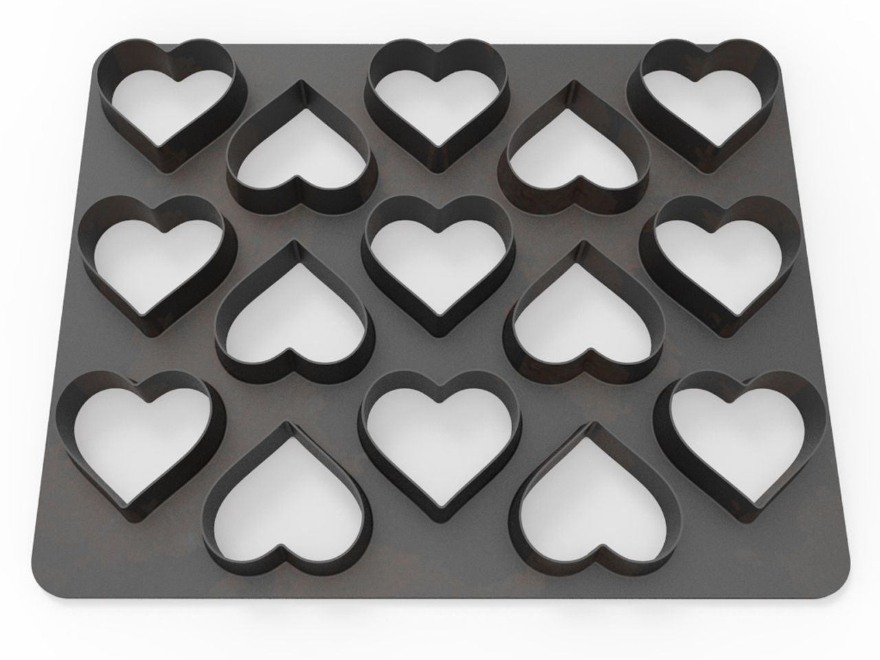 dekofee Polycutter Herzen