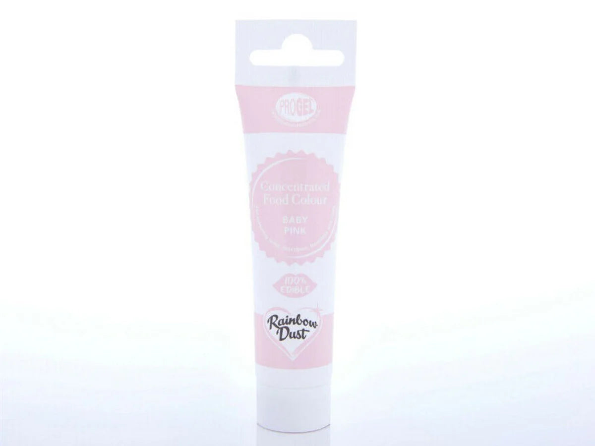 Rainbow Dust Lebensmittelfarbe ProGel Baby Pink 25g