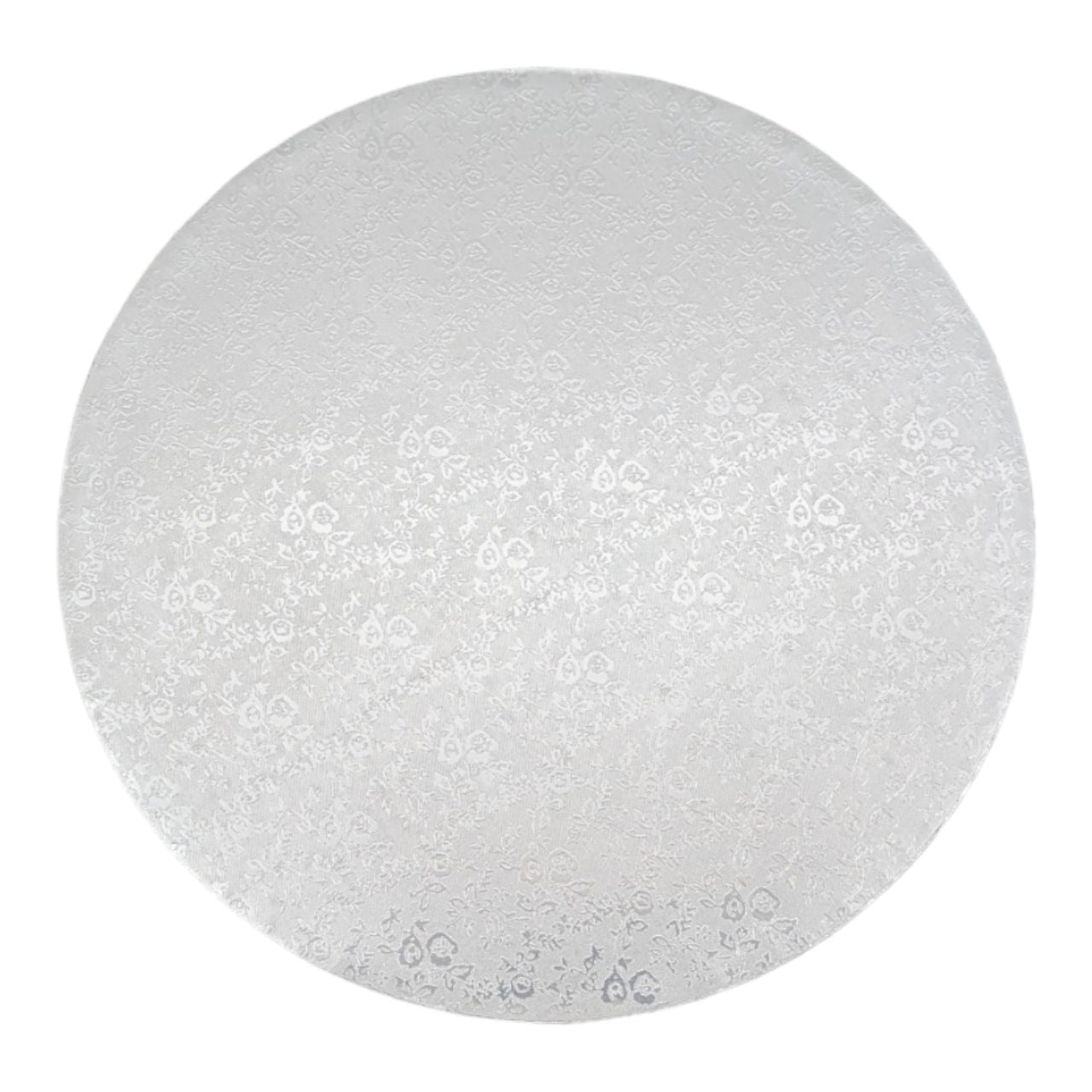 5x Cakeboard Round ⌀30cm Silver