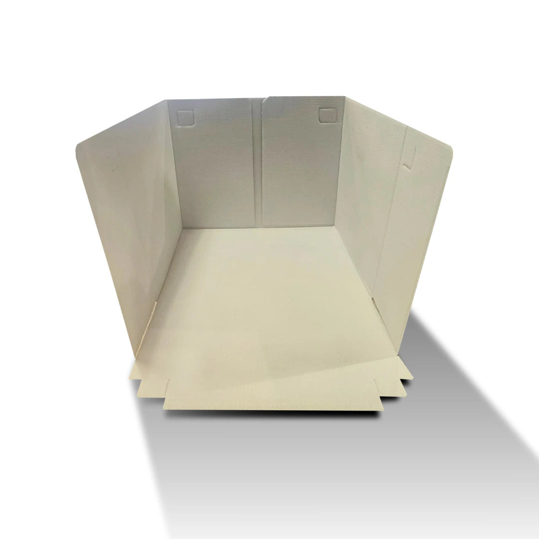 5 x Cake Box Classic Pro - 26 x 26 x 20/27 cm - yüksekliği ayarlanabilir