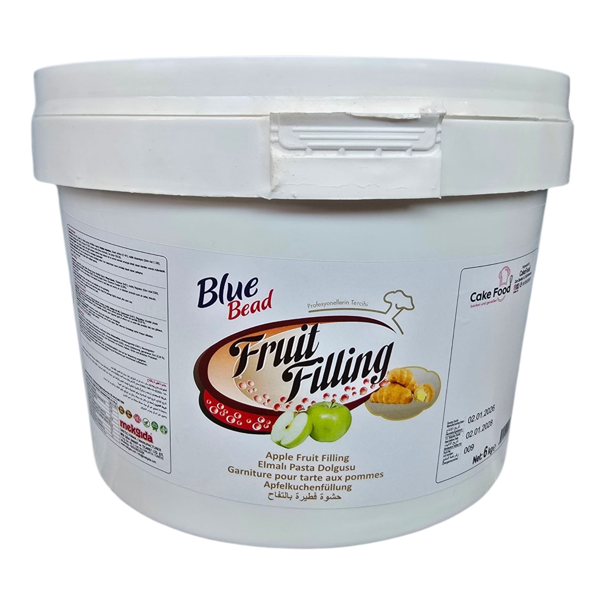 Bluebead-Apfelfüllung mit Stückchen 6 Kg