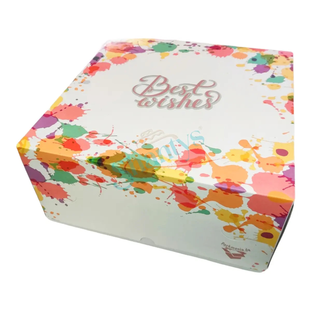 5pcs | 30x30x15/23cm | Best Wishes cake box
