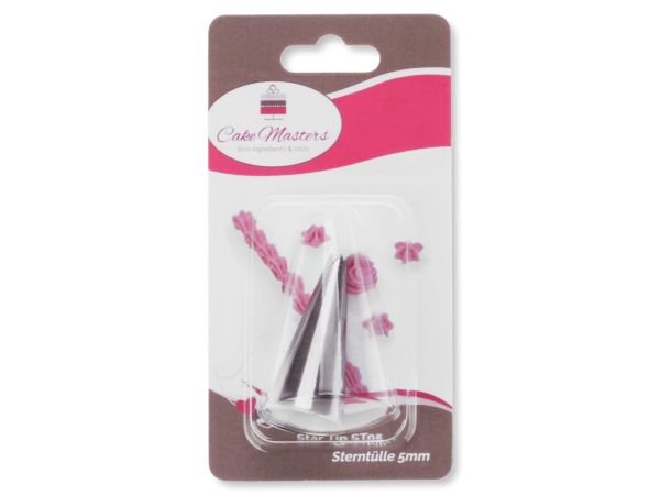 Cake-Masters star nozzle 5mm